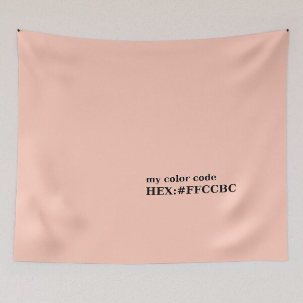 Item preview, my color code HEX:#FFCCBC designed and sold by aiartoday.