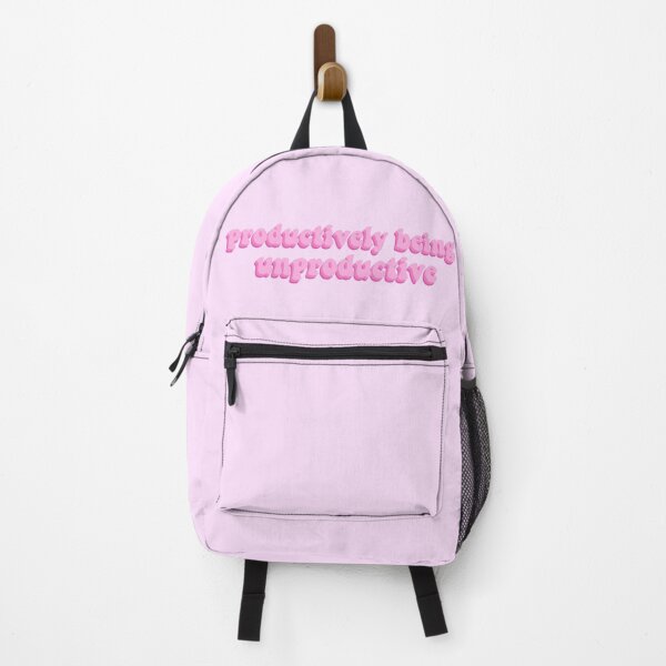 Item preview, Productively being unproductive - pink designed and sold by Cre8iveCat.