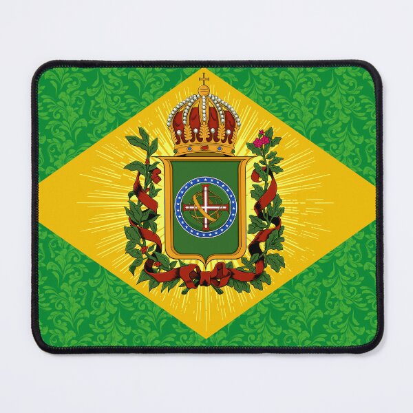 Vista previa del artículo con la obra «Brasão do Brasil Império», diseñado y vendido por AlphaQuadrant.