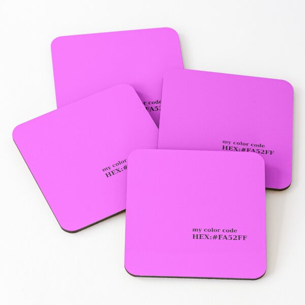 Item preview, my color code HEX:#FA52FF designed and sold by aiartoday.