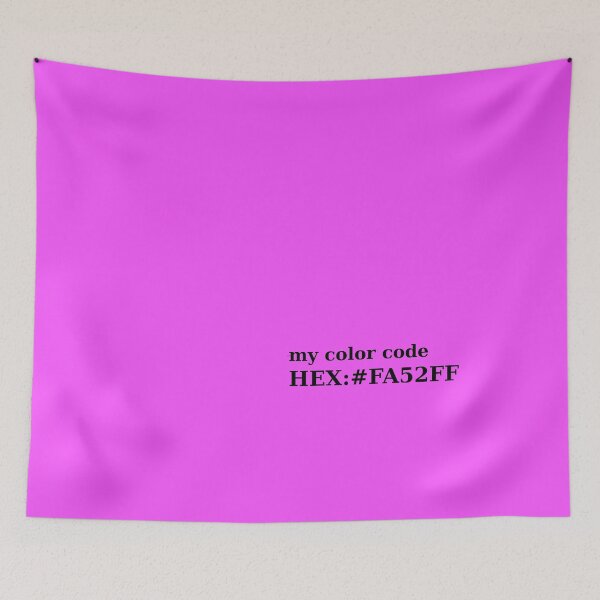 Item preview, my color code HEX:#FA52FF designed and sold by aiartoday.