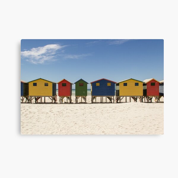 Item preview, Beach Huts Sunny Summers Day  designed and sold by DV-LTD.