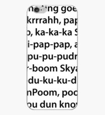 The Ting Goes iPhone Case
