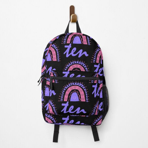 Item preview, Ten Year Old Tenth Birthday Cute Fun Doodle Boho Rainbow designed and sold by LadySaltwater.