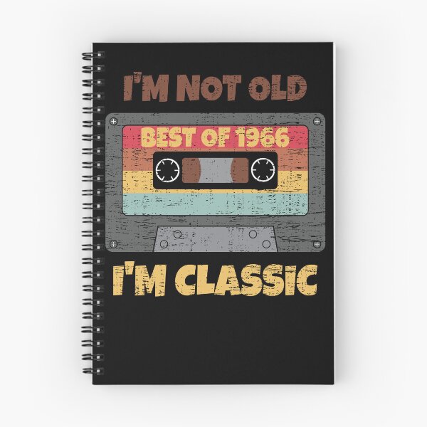 Item preview, I'M NOT OLD I'M CLASSIC BEST OF 1966 RETRO VINTAGE FUNNY DISTRESSED CASSETTE BIRTHDAY GIFT designed and sold by Kipcio.