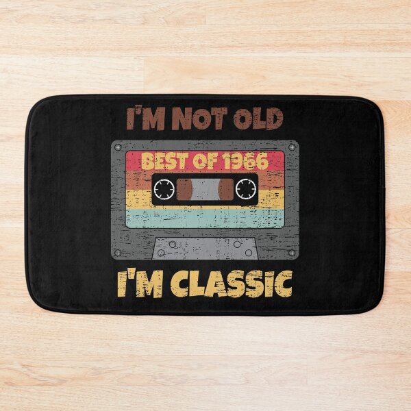 Item preview, I'M NOT OLD I'M CLASSIC BEST OF 1966 RETRO VINTAGE FUNNY DISTRESSED CASSETTE BIRTHDAY GIFT designed and sold by Kipcio.