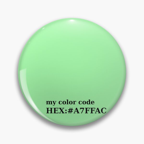 Item preview, my color code HEX:#A7FFAC designed and sold by aiartoday.