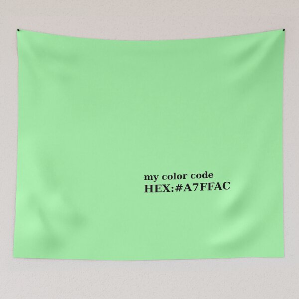 Item preview, my color code HEX:#A7FFAC designed and sold by aiartoday.