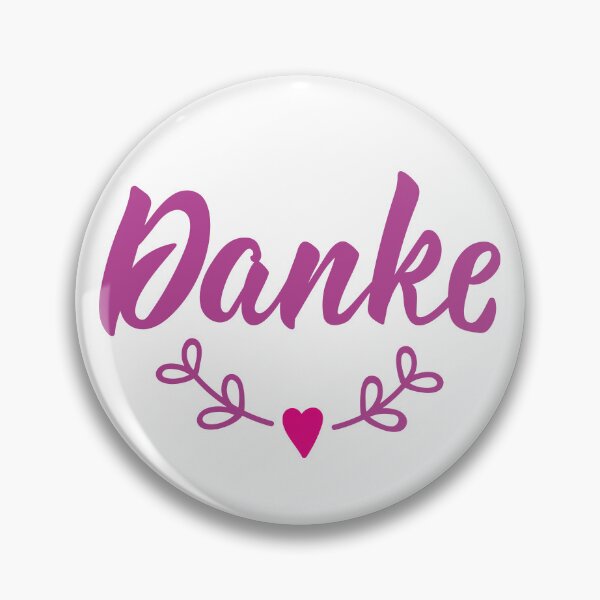 Item preview, Danke. German text: Thank you.  designed and sold by pidzam4e.