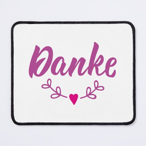 Item preview, Danke. German text: Thank you. designed and sold by pidzam4e.