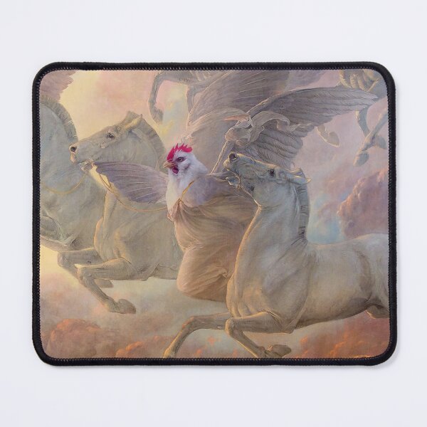 Item preview, Hen Triumphant designed and sold by MuseumOfFineArtChickens GiftShop.