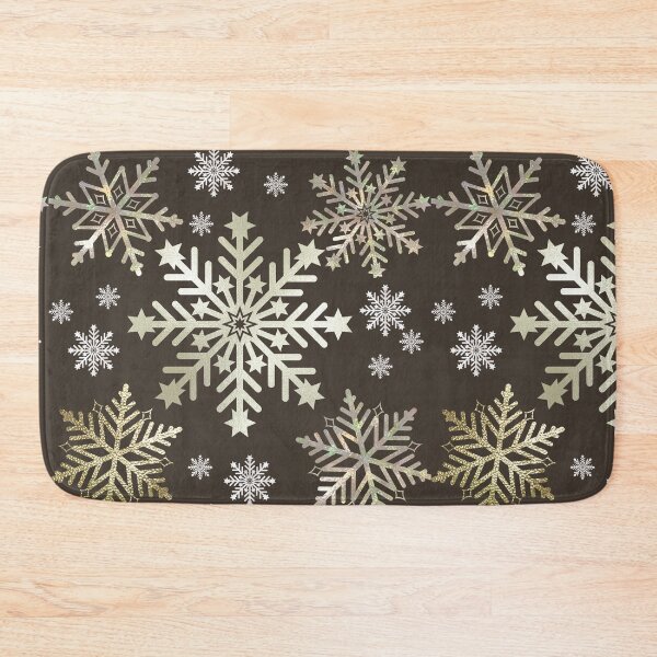 Item preview, Beige Snowflakes Christmas Pattern designed and sold by Yourfavshop600.