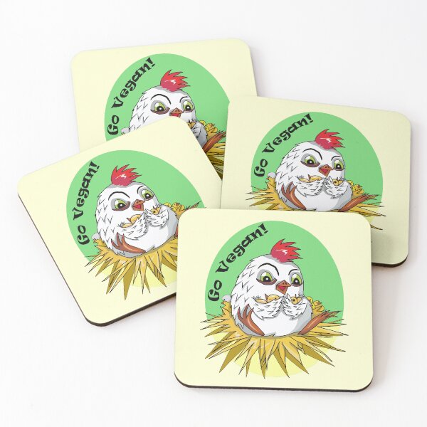 Item preview, Chickens love a vegan chef designed and sold by BeingNow.