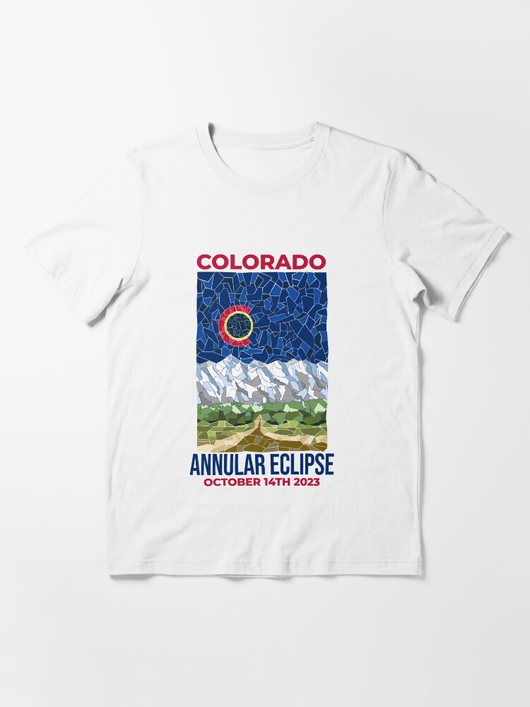 Thumbnail 3 of 7, Essential T-Shirt, Colorado Annular Eclipse 2023 designed and sold by Eclipse2024.