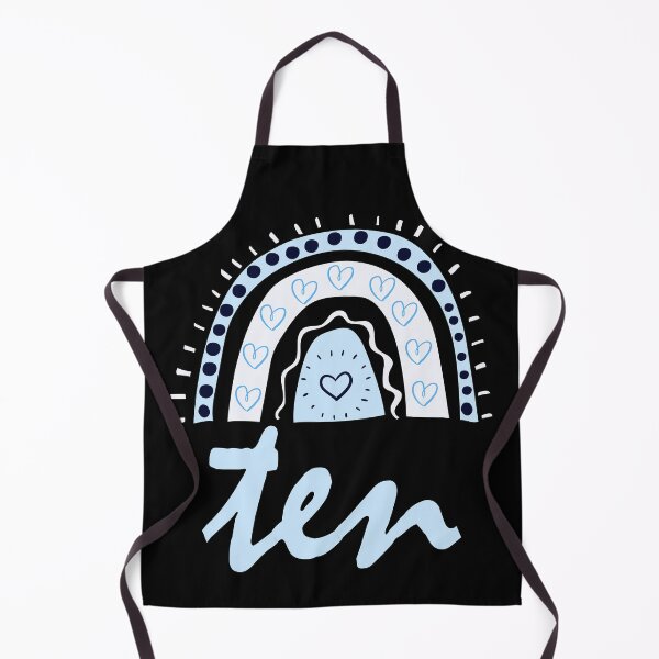Item preview, Ten Year Old Tenth Birthday Cute Fun Doodle Boho Rainbow designed and sold by LadySaltwater.