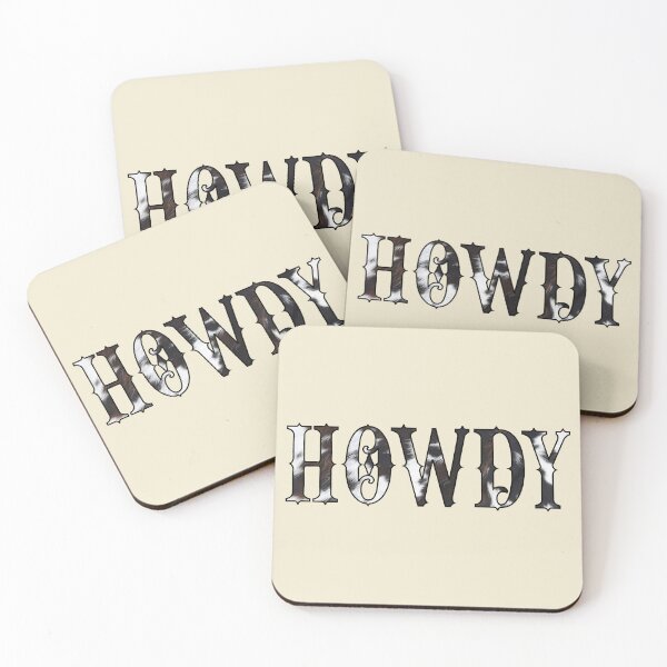 Item preview, HOWDY Cowhide designed and sold by dmbdana.