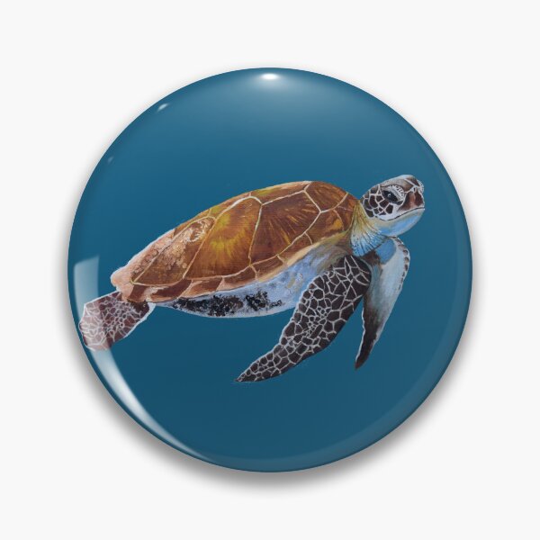 Item preview, Turtle swimming designed and sold by Diane Dawkins.