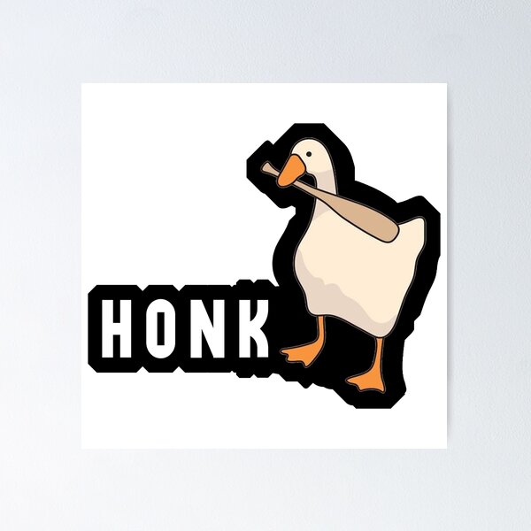 Honk Honk Honk Goose A5 Print funny meme goose print -  Portugal