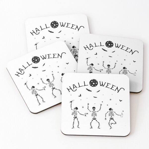 Item preview, Halloween Dancing Skeletons designed and sold by camelsvg.