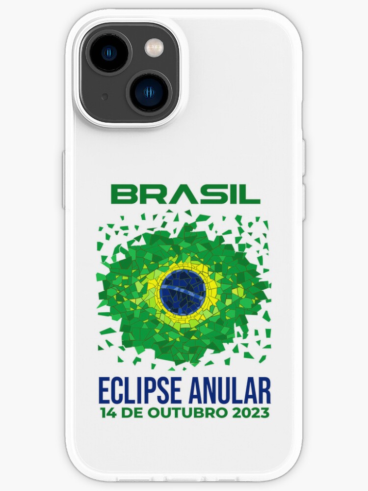 Thumbnail 1 of 5, iPhone Case, Brazil Annular Eclipse 2023 designed and sold by Eclipse2024.
