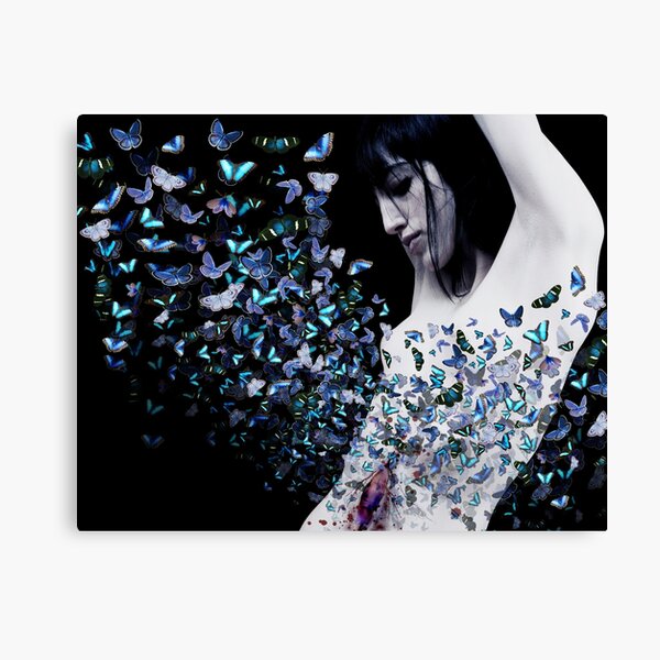 絵画 In my stomach butterfly in my stomach 