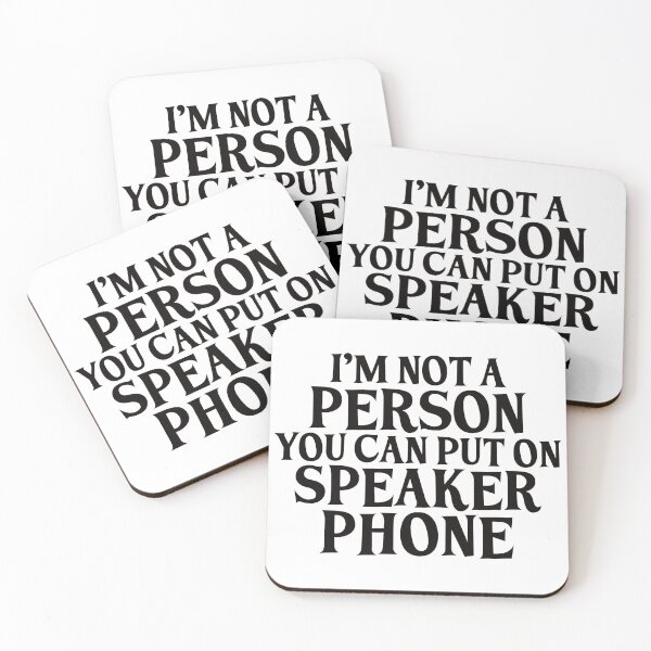 Item preview, No soy una persona que puedas poner en altavoz designed and sold by BlackCatArtBB.