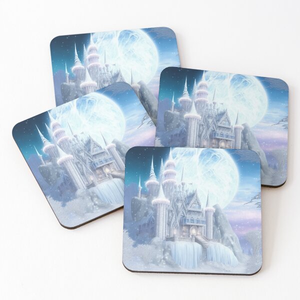 Item preview, Full Moon Ice Palace designed and sold by fairytailsaiart.