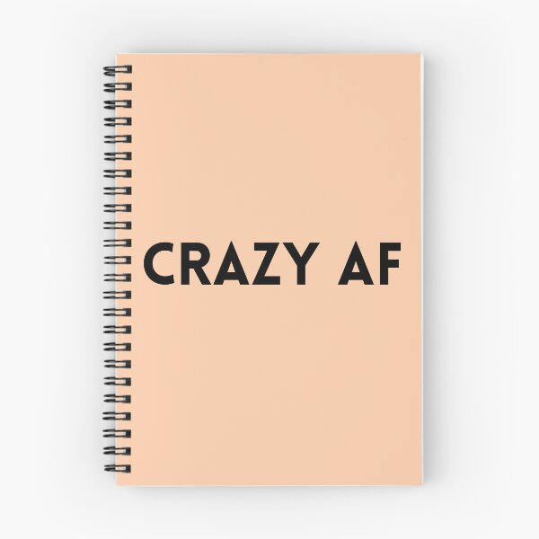 Item preview, Crazy AF designed and sold by OceanBelle.