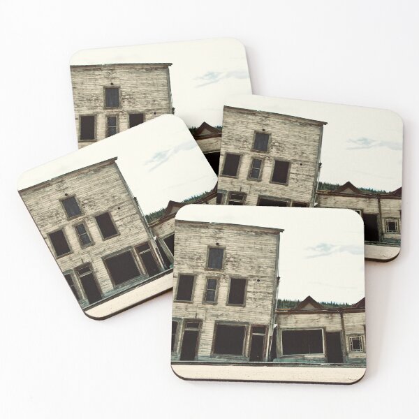 Item preview, Dawson City Kissing Buildings designed and sold by Linda Bianic.