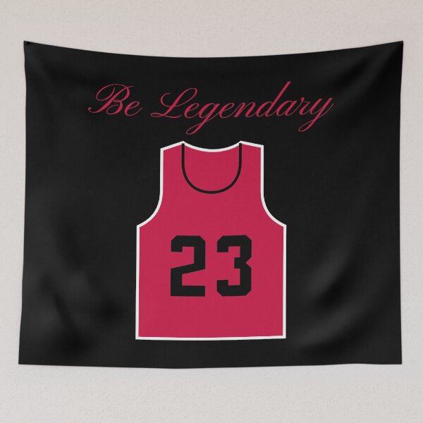 Item preview, Be Legendary 23 Jersey Design designed and sold by Mark Cannon.