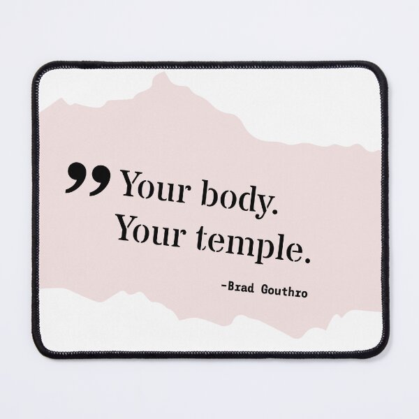 Item preview, Your body your temple, self-encouragement, self-development, self-respect designed and sold by Work life.