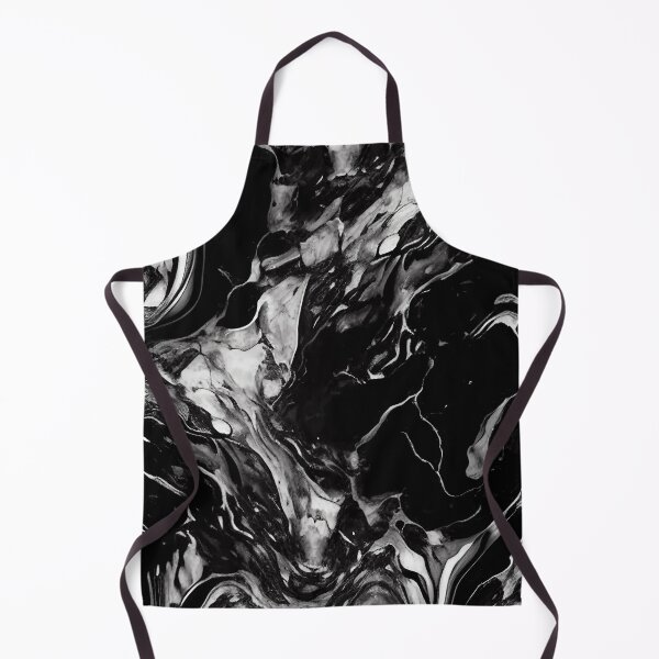 Item preview, Black and White Elegant Marble Pattern designed and sold by MythicPrompts.