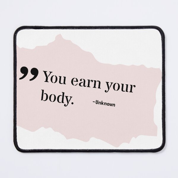 Item preview, Your earn your body, your body, your temple designed and sold by Work life.