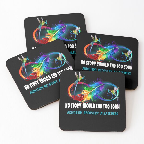 Item preview, Addiction Recovery Awareness - NO STORY SHOULD END TOO SOON designed and sold by Jennpak.