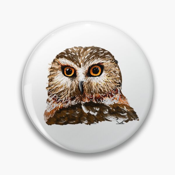 Item preview, Saw Whet Owl designed and sold by Fernheart Designs.