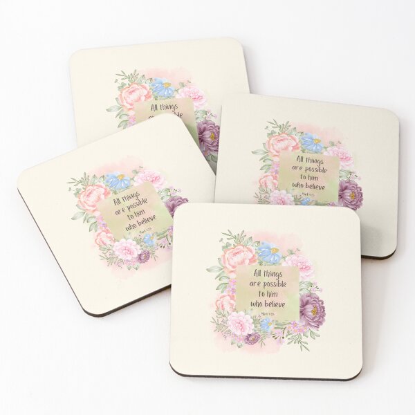 Item preview, New Testament - all things are possible to him who believes - Mark 9:23 designed and sold by THEARESTON.