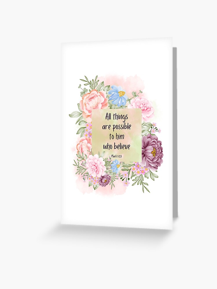 All Things are Possible. Can One! {Card} All Things are Possible. Can One! {Card}