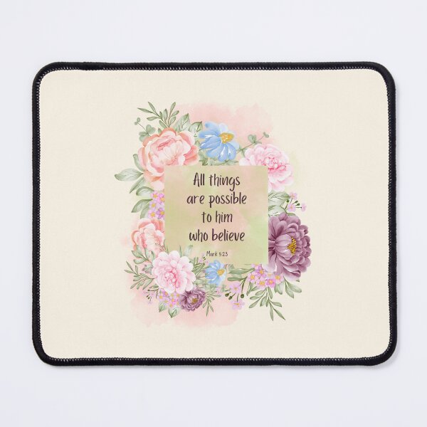 Item preview, New Testament - all things are possible to him who believes - Mark 9:23 designed and sold by THEARESTON.