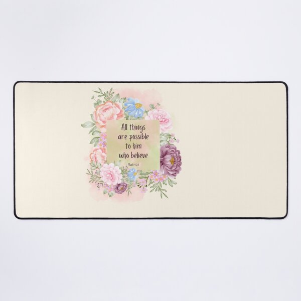 Item preview, New Testament - all things are possible to him who believes - Mark 9:23 designed and sold by THEARESTON.