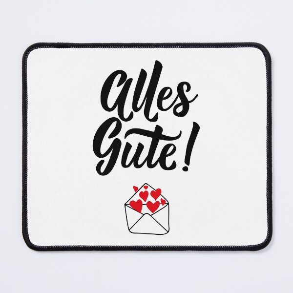 Item preview, Alles Gute! German text: All the best.  designed and sold by pidzam4e.