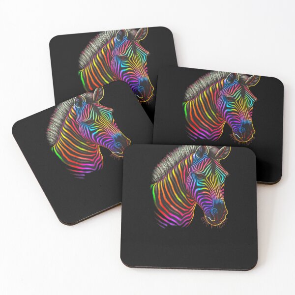 Item preview, Gift for zebra lovers, Phantasmal iridescent zebra designed and sold by BatholomewMat.