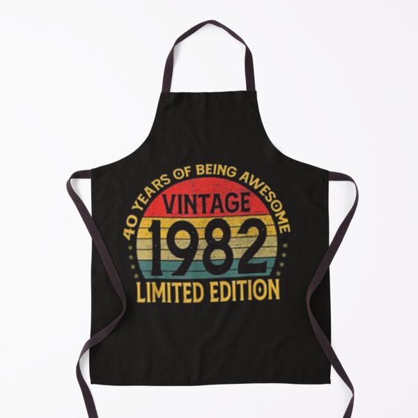 Artikelvorschau, 40. Geburtstag Shirts & Limited Editions, 40. Geburtstagsfeiern, Jahrgang 1982, 40. Geburtstagsgeschenk entworfen und verkauft von Sophistical.