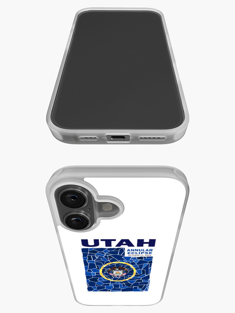Thumbnail 3 of 5, iPhone Case, Utah Annular Eclipse 2023 designed and sold by Eclipse2024.