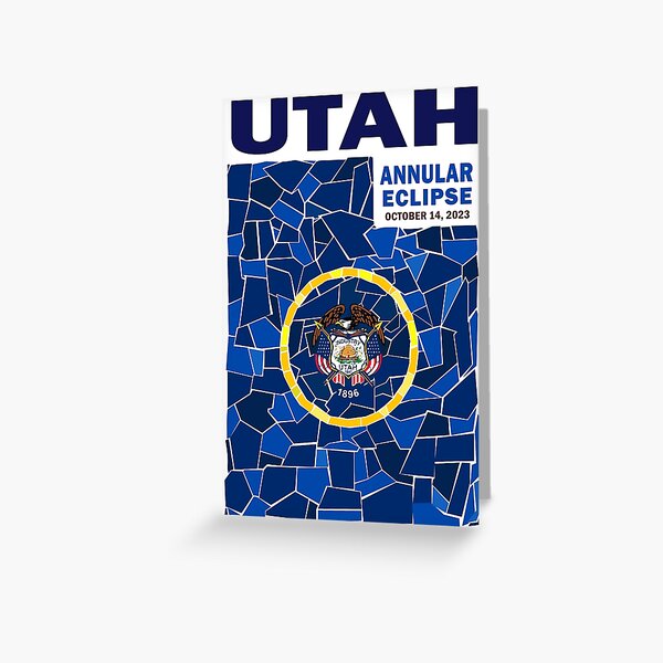 Item preview, Utah Annular Eclipse 2023 designed and sold by Eclipse2024.