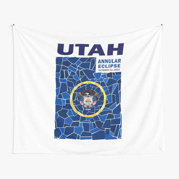 Item preview, Utah Annular Eclipse 2023 designed and sold by Eclipse2024.