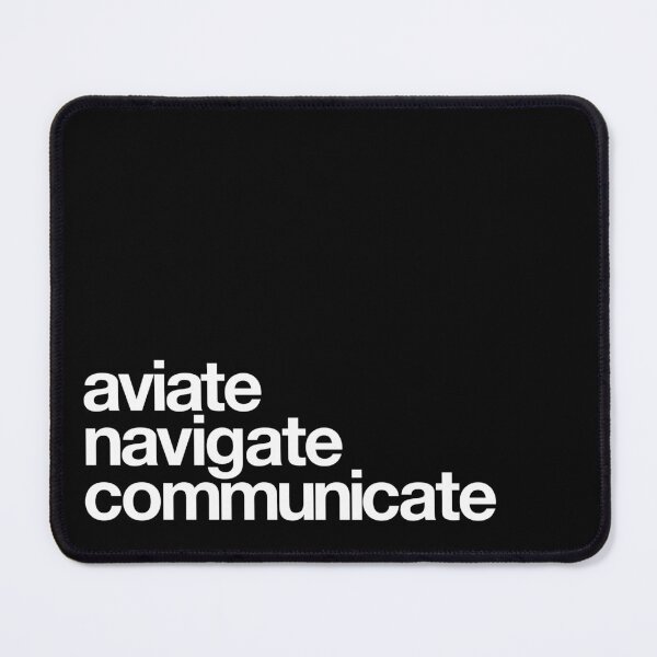 Item preview, Aviate Navigate Communicate designed and sold by JumpSeatDesign.