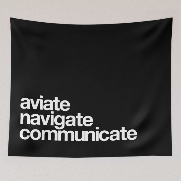 Item preview, Aviate Navigate Communicate designed and sold by JumpSeatDesign.