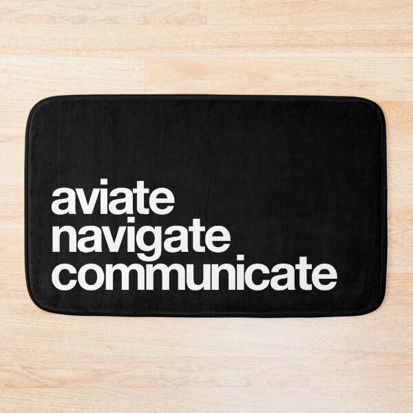 Item preview, Aviate Navigate Communicate designed and sold by JumpSeatDesign.