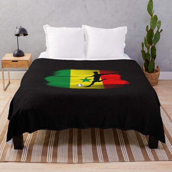 Item preview, Senegal flag soccer player designed and sold by Zakrytos ★★★★★.