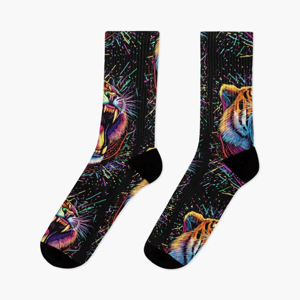Item preview, Screaming Psychedelic Tiger designed and sold by albertocubatas.